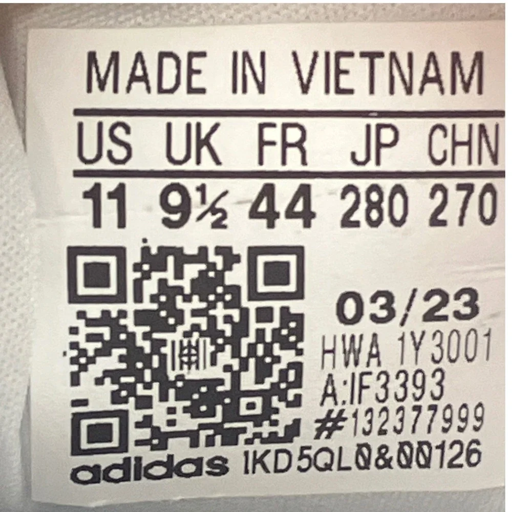 Adidas Cloudfoam Pure 2.0 Womens Size 11 Running Shoes Grey White IF3393 - Picture 7 of 7